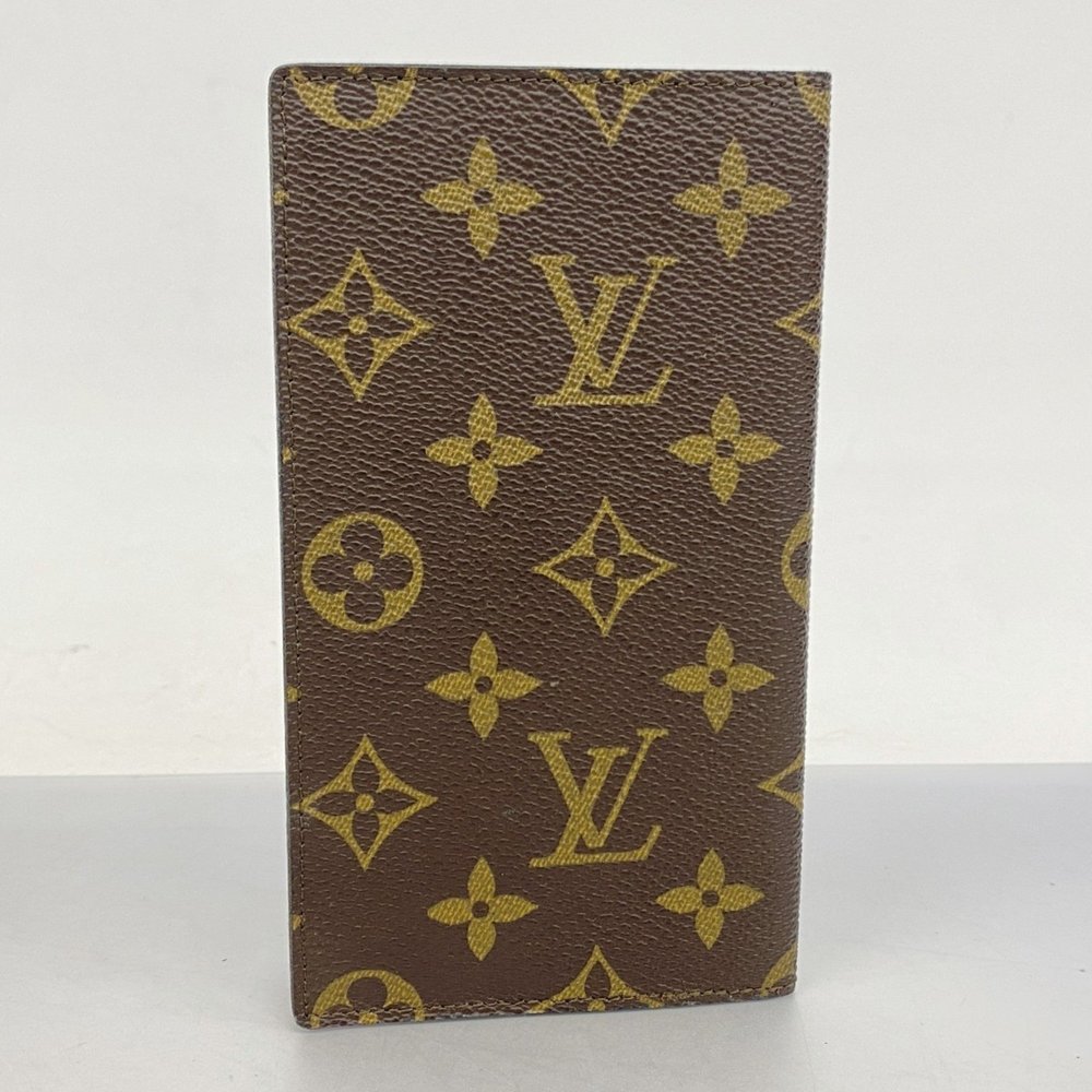 Louis Vuitton Notebook Cover Monogram Agenda Poche M56340 Brown Men's Women's... - Picture 9 of 9